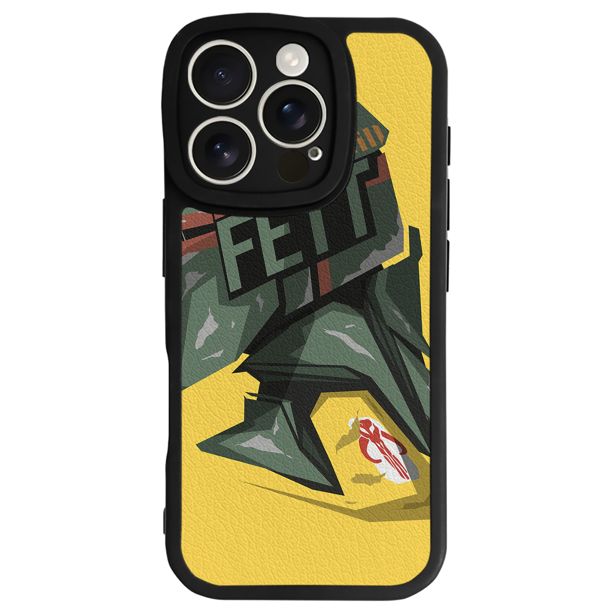 （画像用） スター・ウォーズ Star Wars 【iPhone 16シリーズ対応】シリコンスマホケース（レザー調） 材質：シリコン